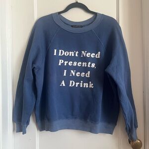 Wildfox Cheeky Graphic Raglan Sweatshirt